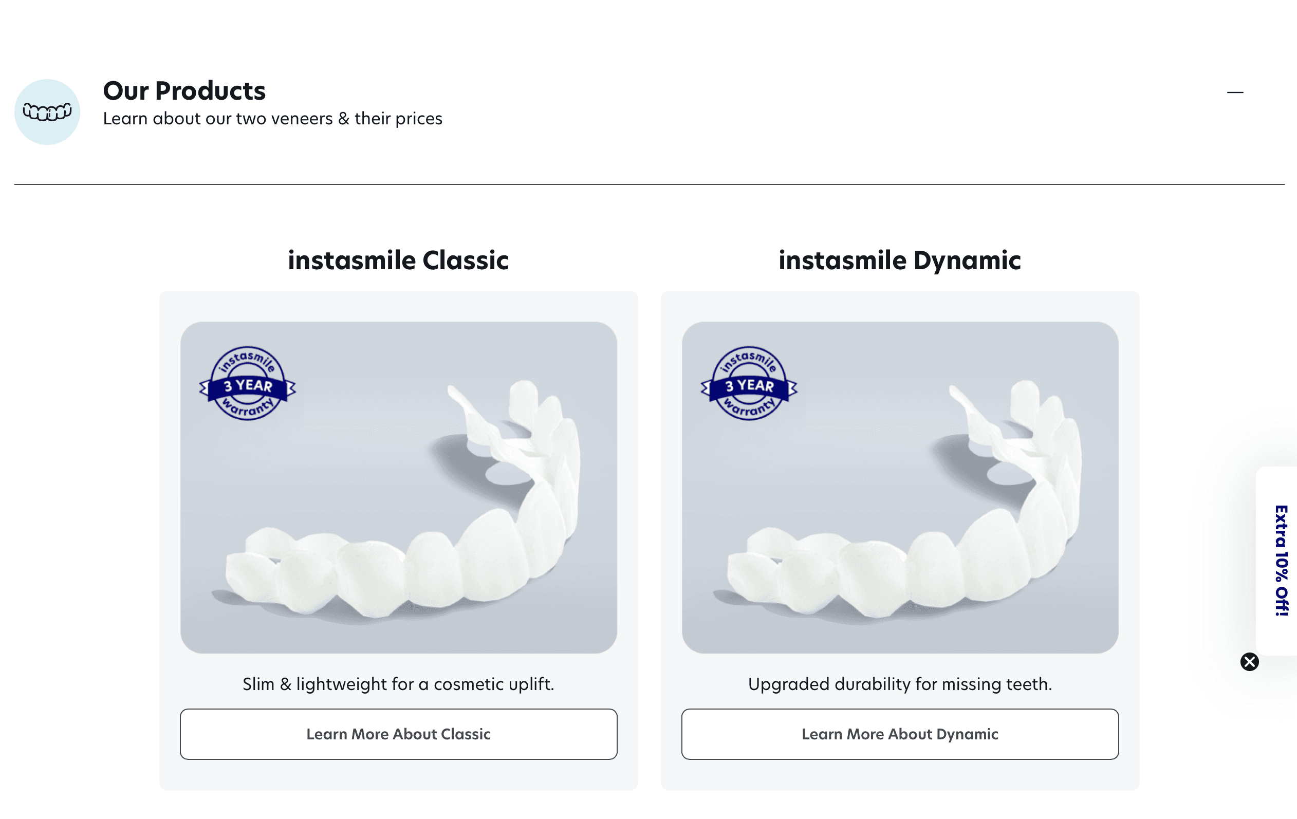 InstaSmile Result App