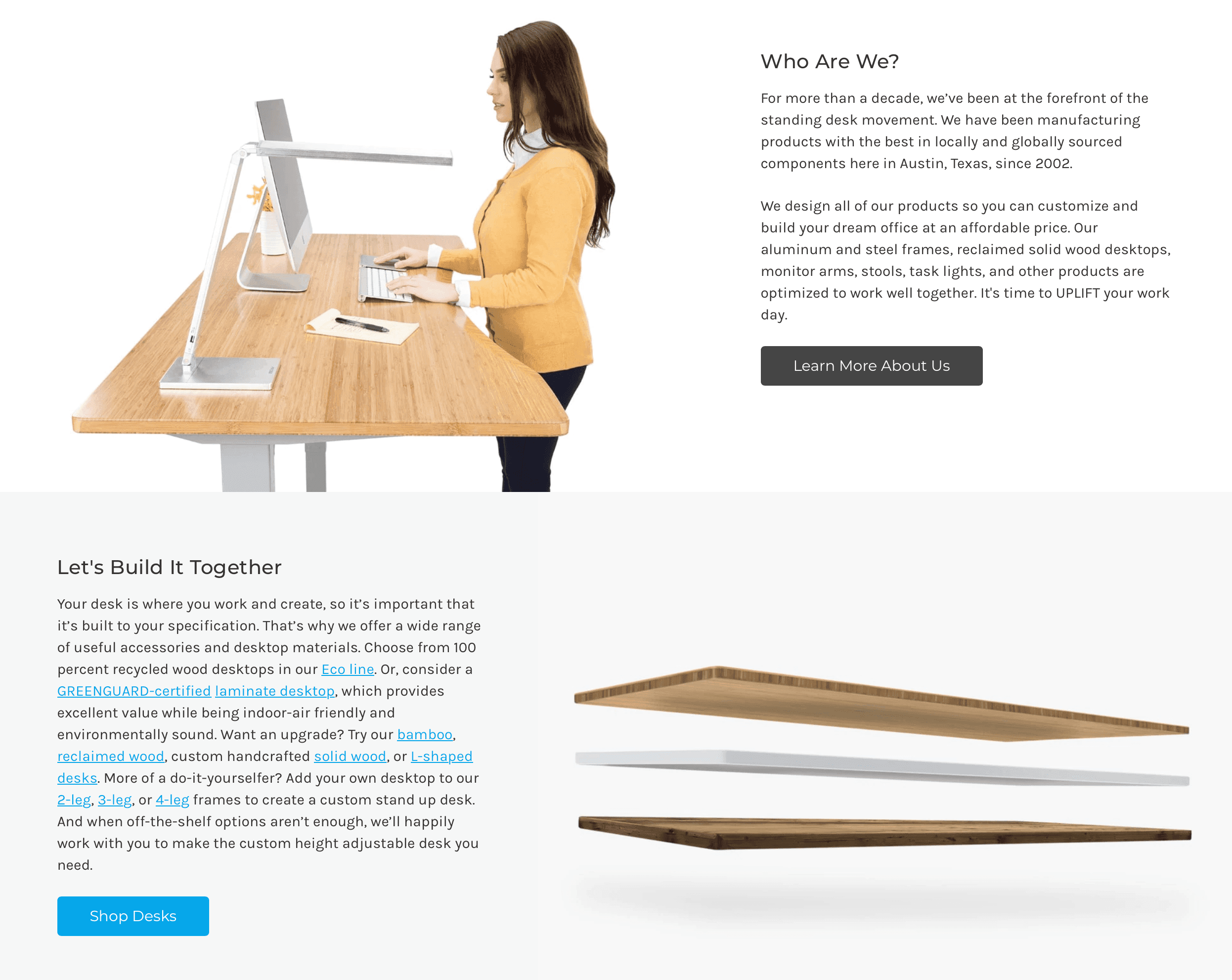 Uplift Desk